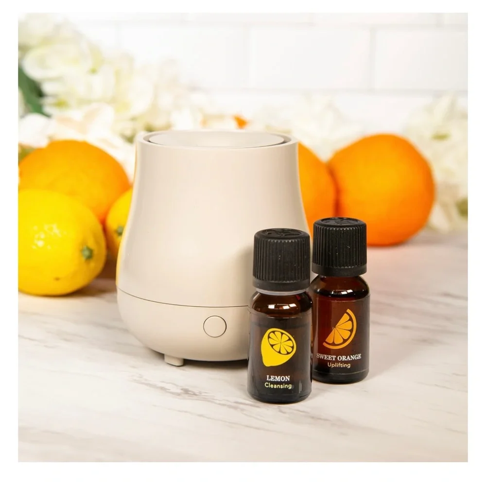 3 Piece Essential Oil & Diffuser Set